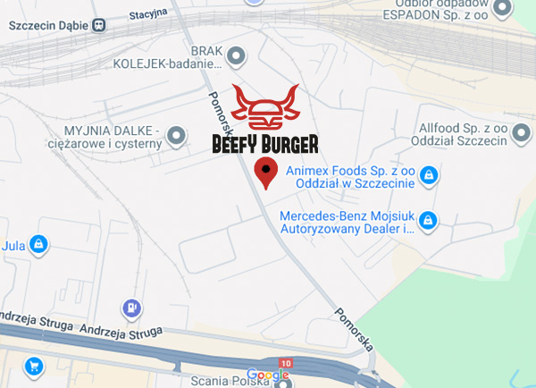 mapa beefy burger